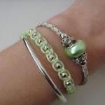 Mellow green shell pearl br..