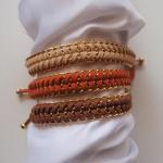 Summer tan - fishbone braid..