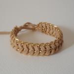 Summer tan - fishbone braid..
