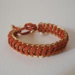Summer tan - fishbone braid..