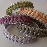 Fashion Braided Silver Chai..