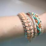 Fashion Braided Silver Chai..