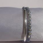 Steel Grey Beaded Friendshi..